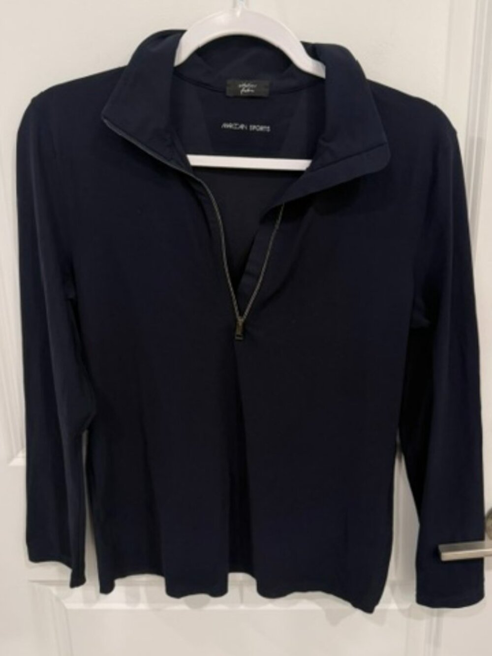Marc Cain Sports Navy Blue Quarter Zip